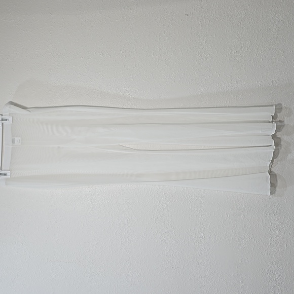 3 For $15 Wild Fable -Women's Mesh High Waist Flare Cover-Up Pants - Picture 5 of 6